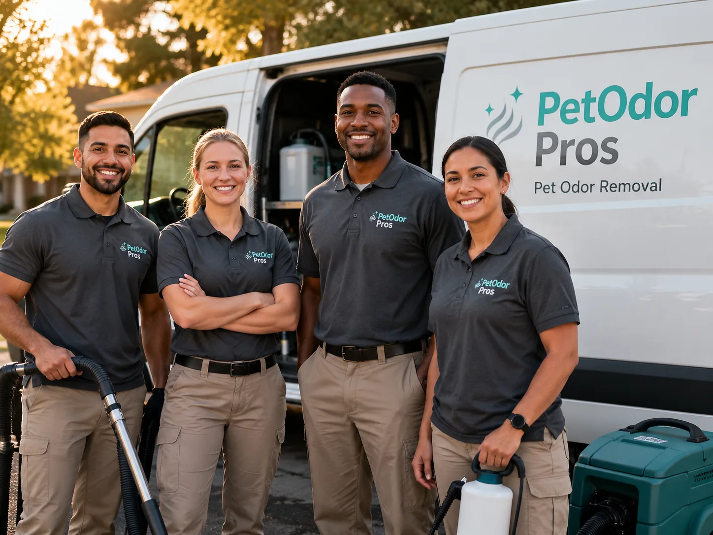 Pet Odor Removal team serving Posey, CA